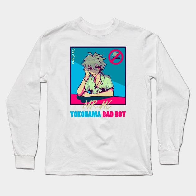 Yokohama bad boy Long Sleeve T-Shirt by OkiComa